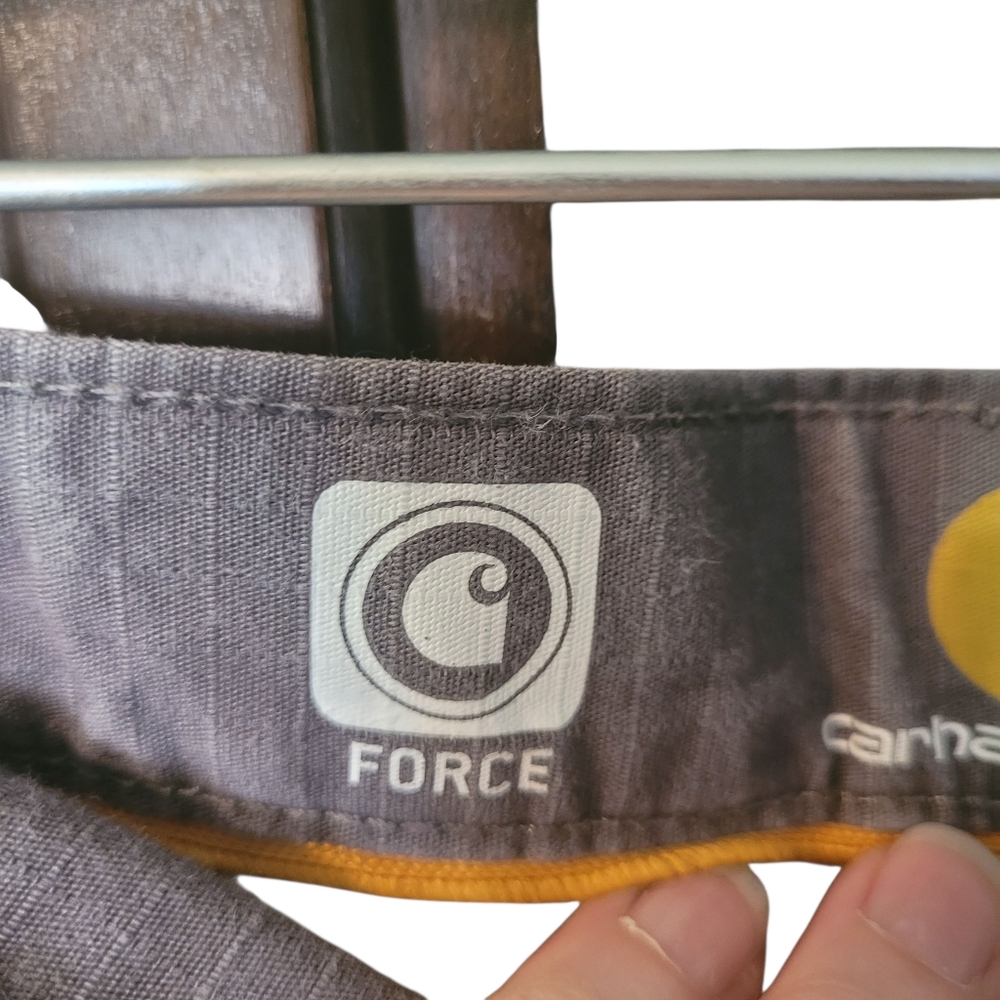 Carhartt Force ripstop mens gray cargo pants- 38 X 34.        L49 - Picture 9 of 13